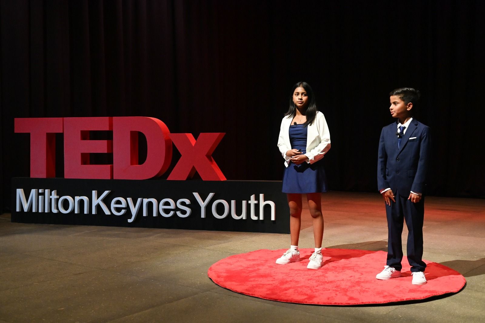 TEDxMiltonKeynesYouth Speaker on Stage